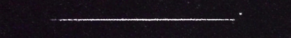 Unprocessed fireball image