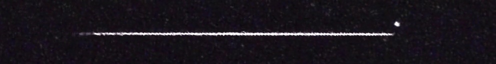 Unprocessed fireball image