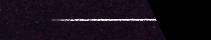 Unprocessed fireball image