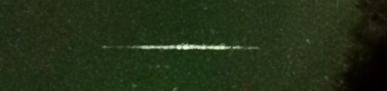 Unprocessed fireball image