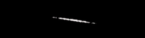 Processed fireball image