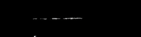 Processed fireball image