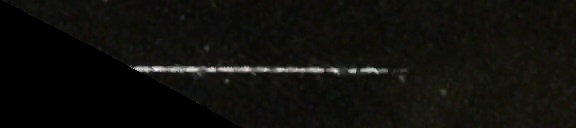 Unprocessed fireball image