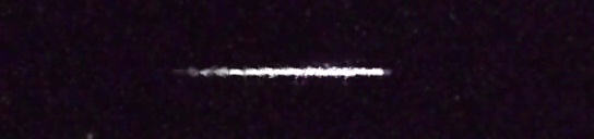 Unprocessed fireball image