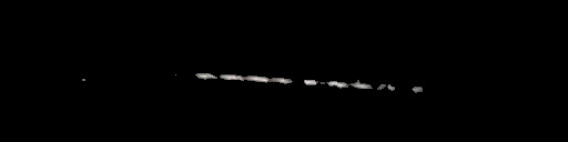 Processed fireball image