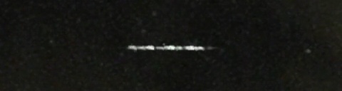 Unprocessed fireball image