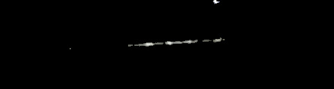 Processed fireball image