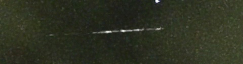 Unprocessed fireball image