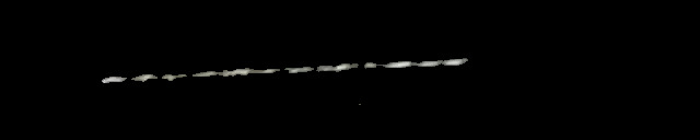 Processed fireball image