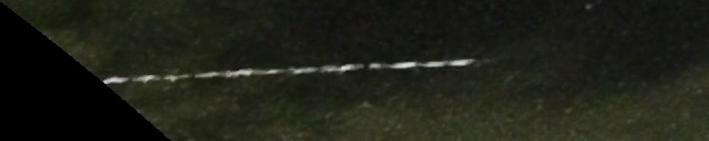 Unprocessed fireball image