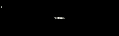 Processed fireball image