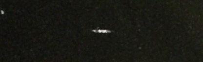 Unprocessed fireball image