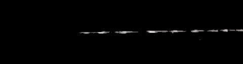 Processed fireball image