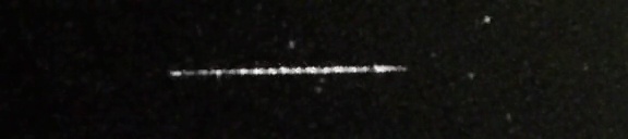 Unprocessed fireball image