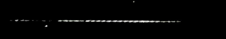 Processed fireball image