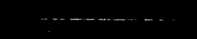 Processed fireball image