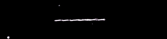 Processed fireball image