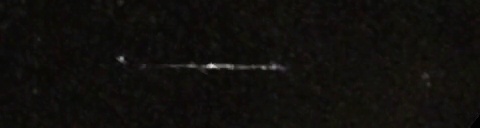 Unprocessed fireball image