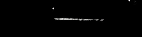 Processed fireball image