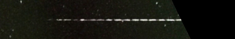 Unprocessed fireball image