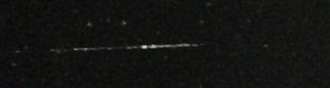 Unprocessed fireball image