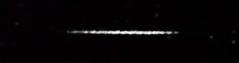 Unprocessed fireball image