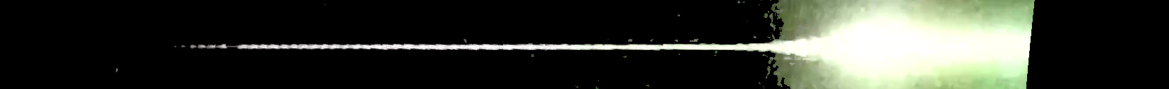 Processed fireball image