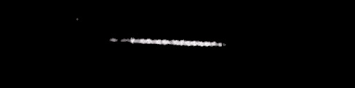 Processed fireball image