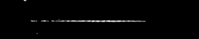 Processed fireball image