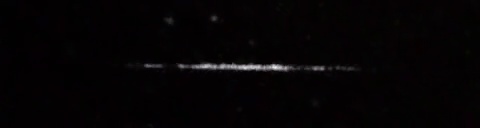 Unprocessed fireball image