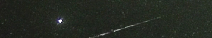 Unprocessed fireball image