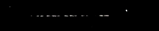 Processed fireball image