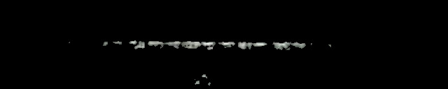 Processed fireball image