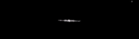Processed fireball image