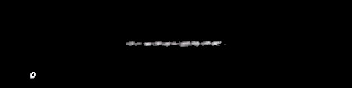 Processed fireball image