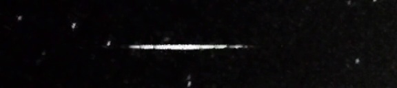 Unprocessed fireball image