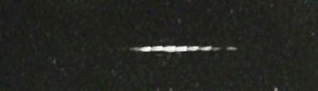 Unprocessed fireball image