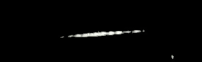 Processed fireball image