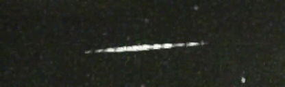 Unprocessed fireball image