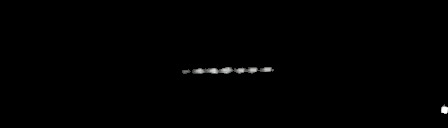 Processed fireball image