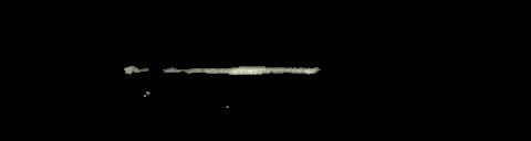 Processed fireball image