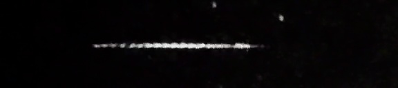 Unprocessed fireball image