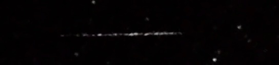 Unprocessed fireball image