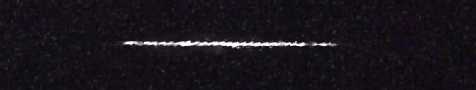 Unprocessed fireball image