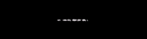 Processed fireball image