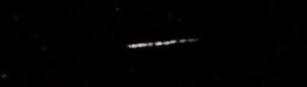 Unprocessed fireball image