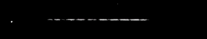 Processed fireball image