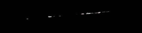 Processed fireball image