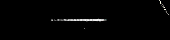 Processed fireball image