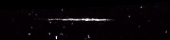 Unprocessed fireball image